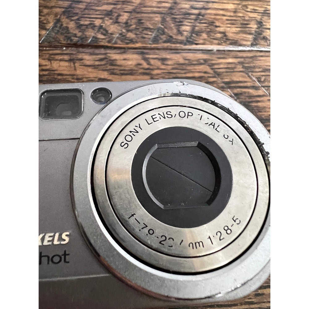 Sony Cyber-shot DSC-P10 Digital Camera Silver 5.0MP 3x Optical Zoom Box Bundle - Picture 4 of 11